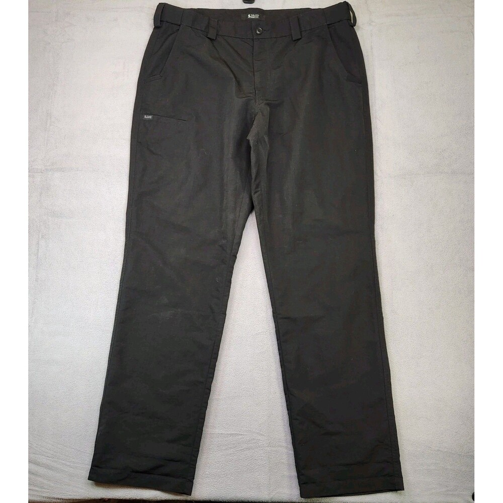 5.11 Tactical Fast Tac Urban‎ Pants Men's 38x34 Black Ripstop Utility Workwear